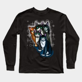 Dare to be different cats Long Sleeve T-Shirt